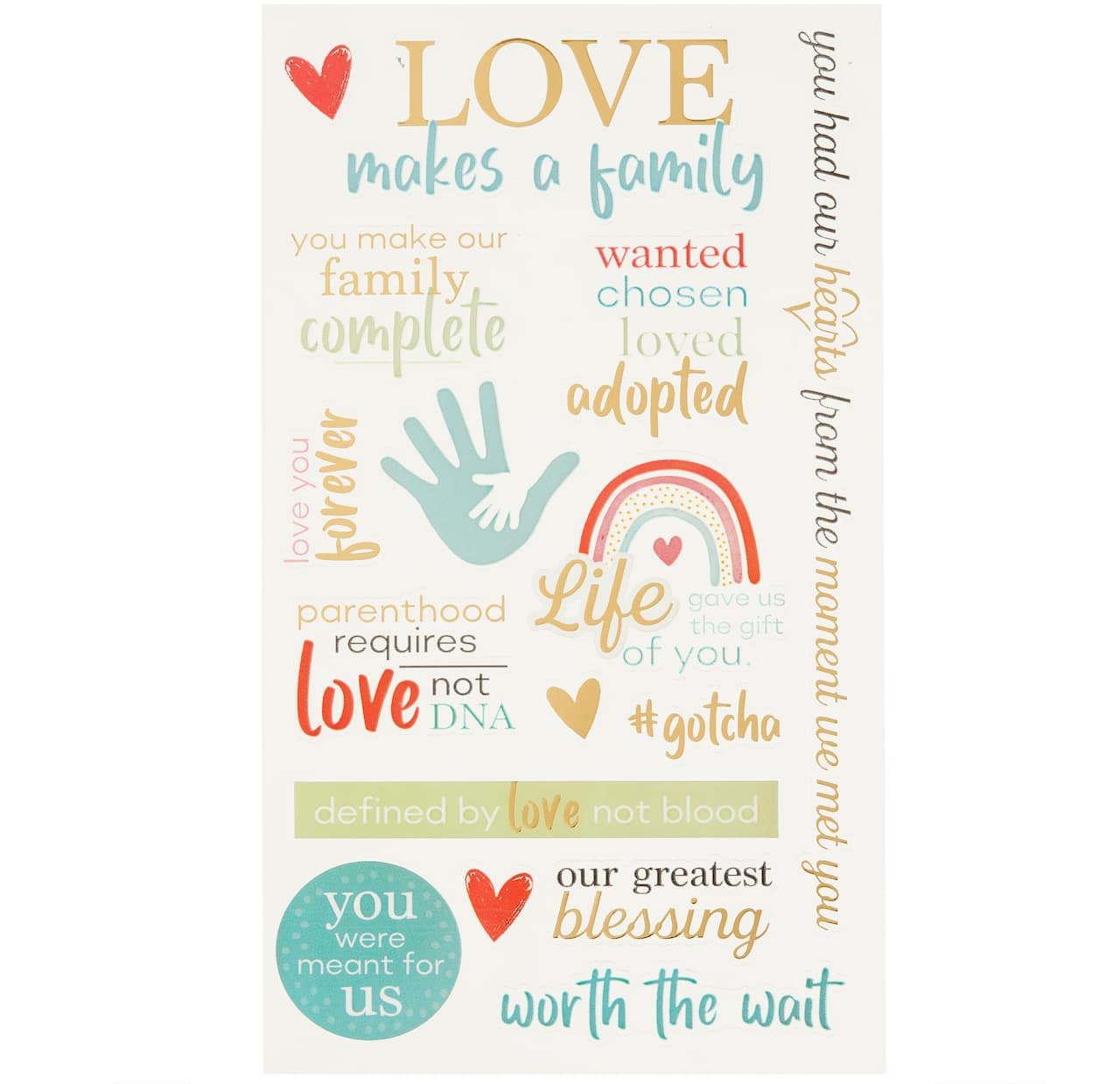 Baby Adoption Stickers by Recollections&#x2122;